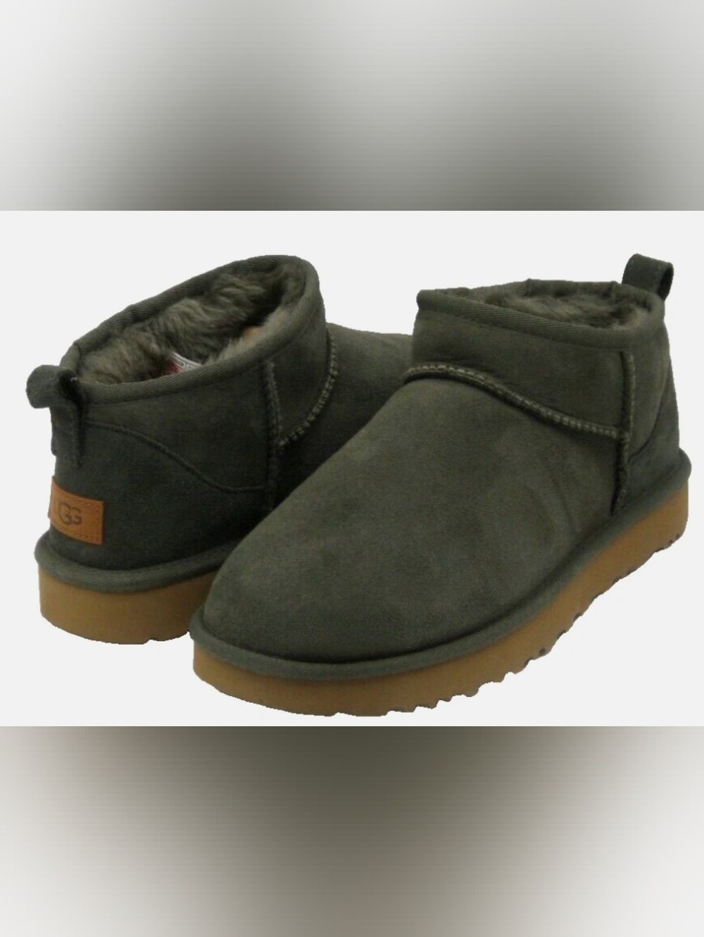 Ugg Classic Ultra Wmn Ankle Boots Size 9 Used Excellent